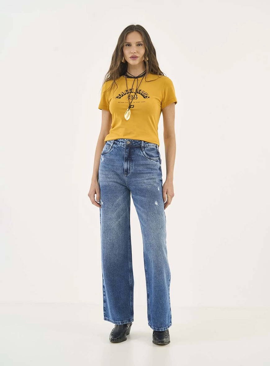 Camiseta Slim Com Estampa