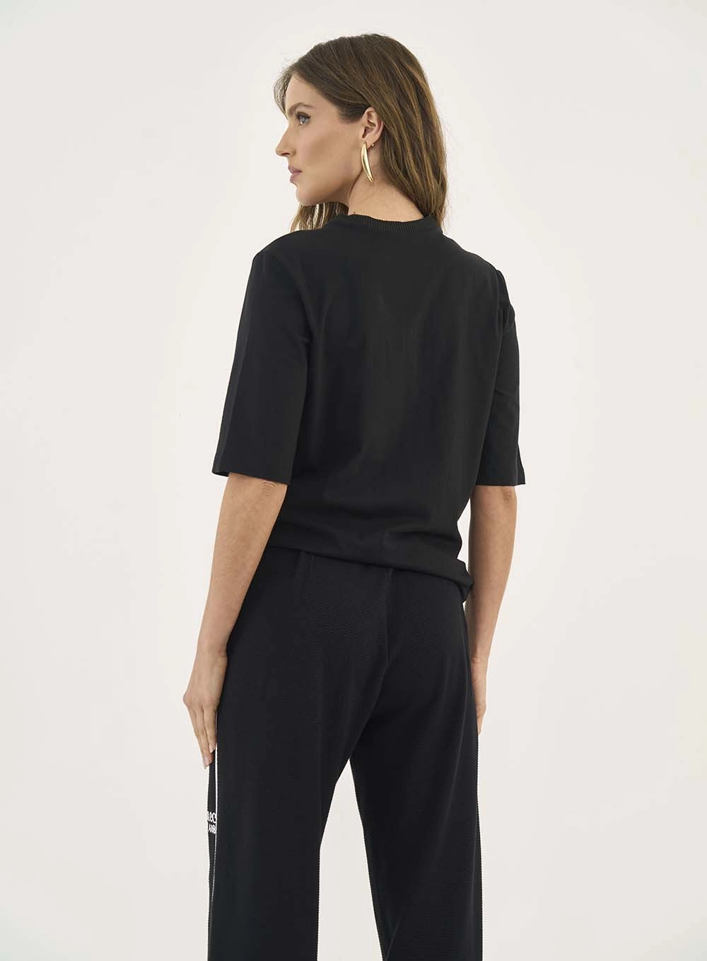 Camiseta Estampada Preto