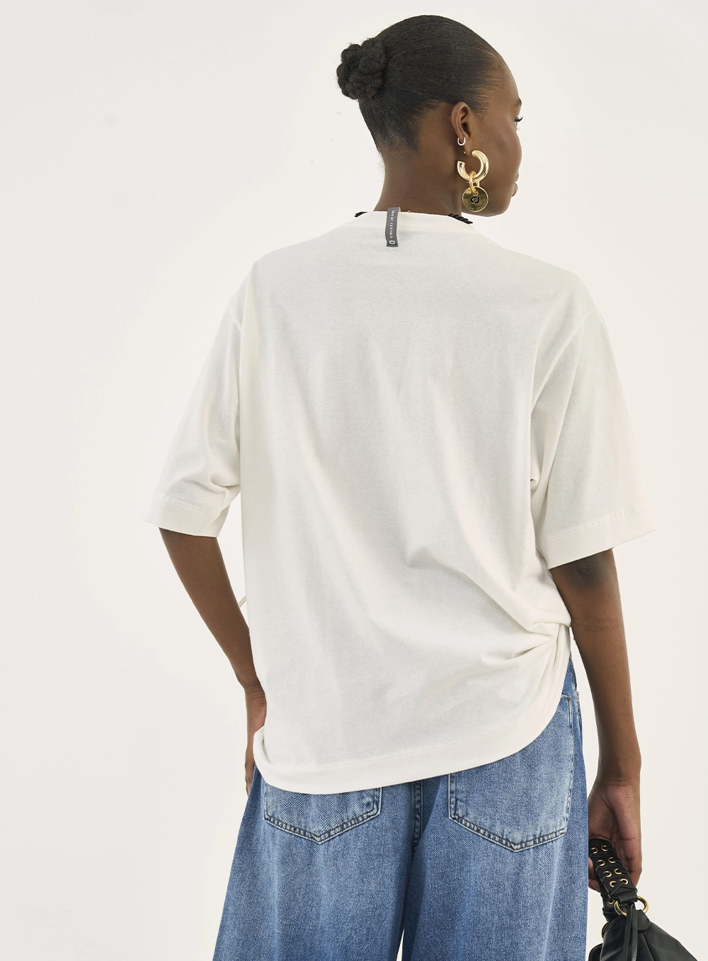 Camiseta Colcci Jeans Off Shell