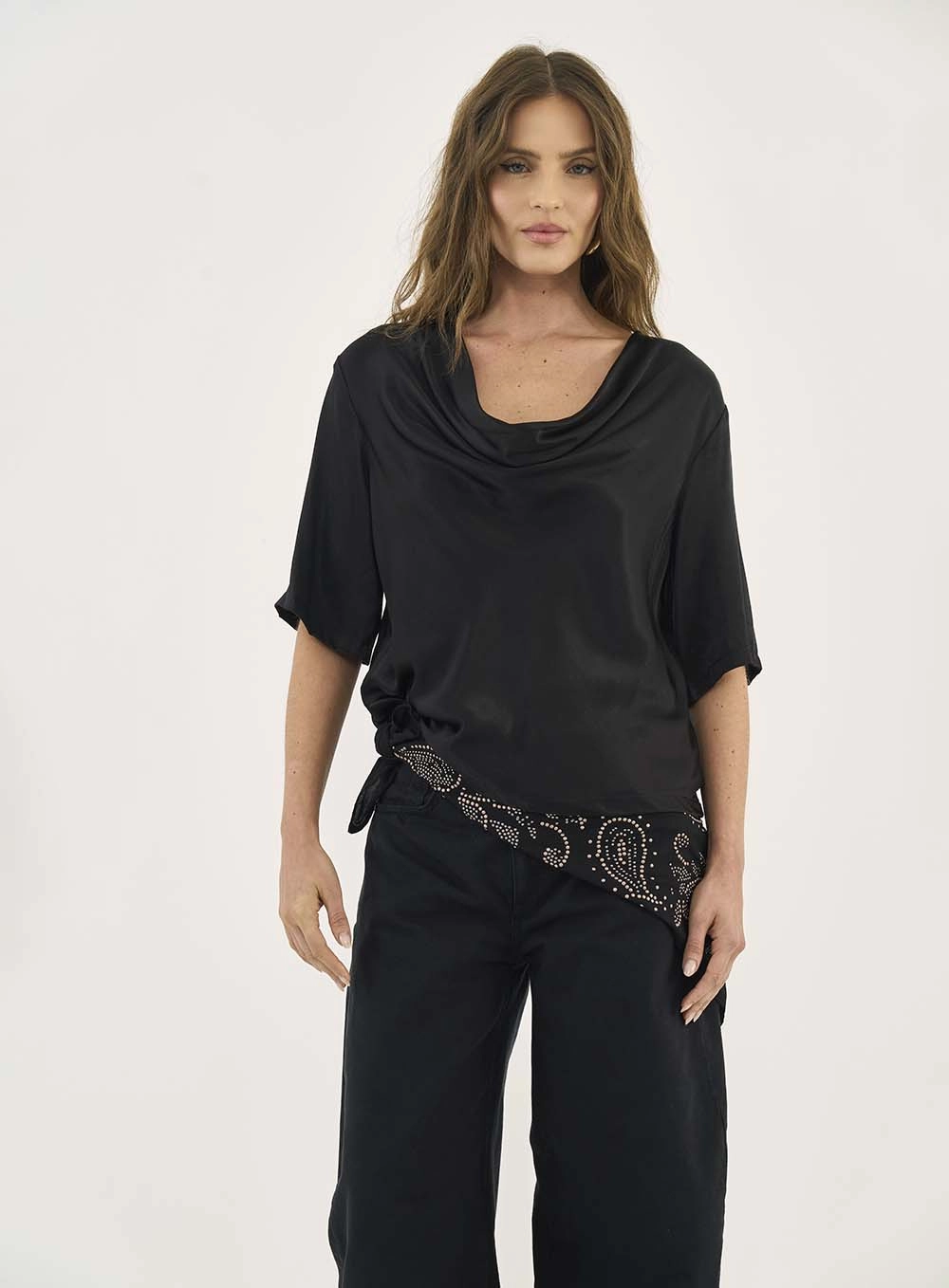 Camiseta Over Degagê Preto