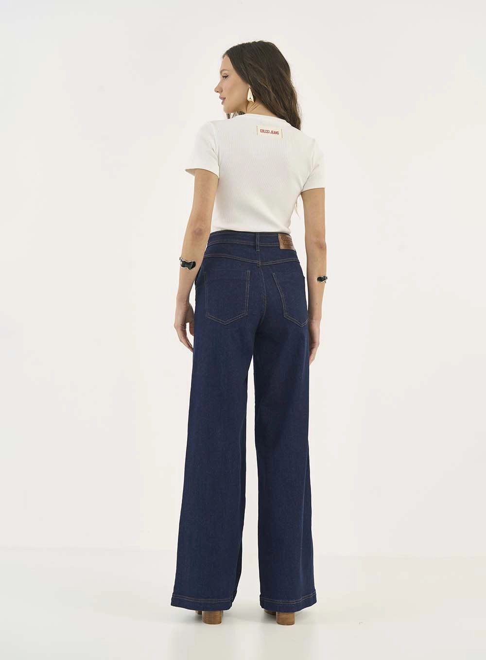 Blusa Slim Canelada Off Shell