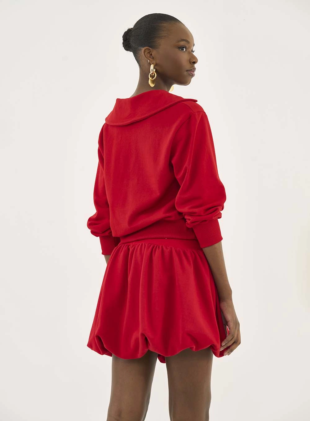 Blusão Moletom Comfort Vermelho