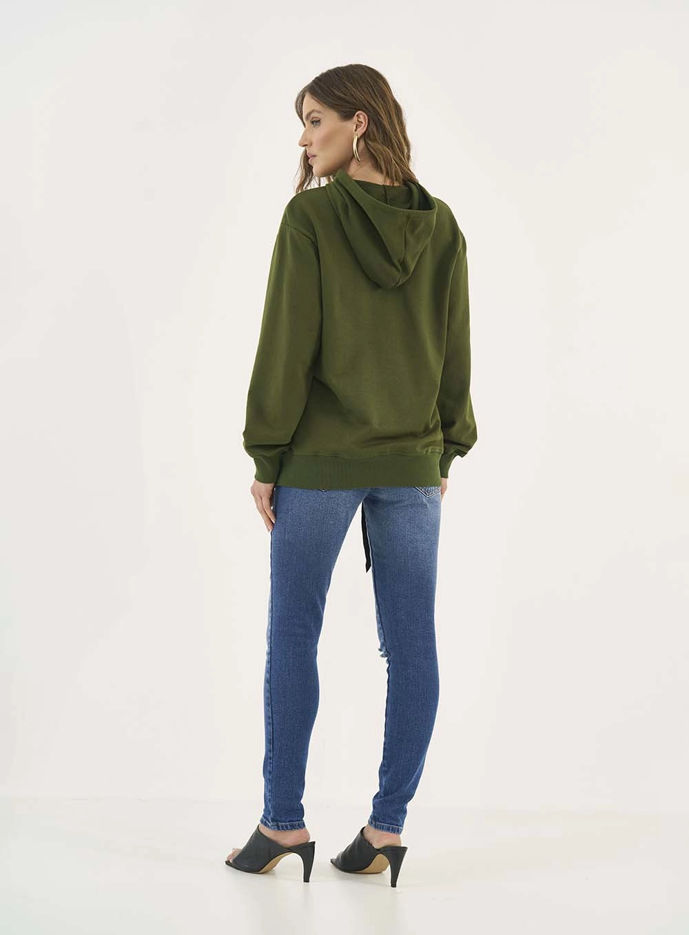 Blusao Malha 1 Feminino Colcci Jeans Verde