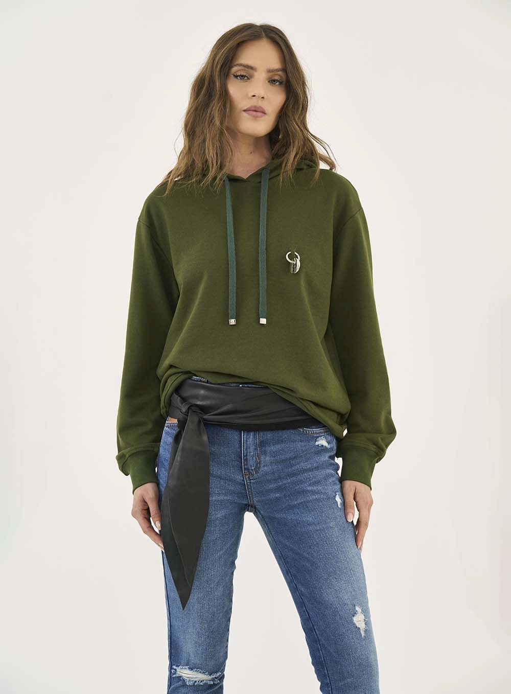 Blusao Malha 1 Feminino Colcci Jeans Verde