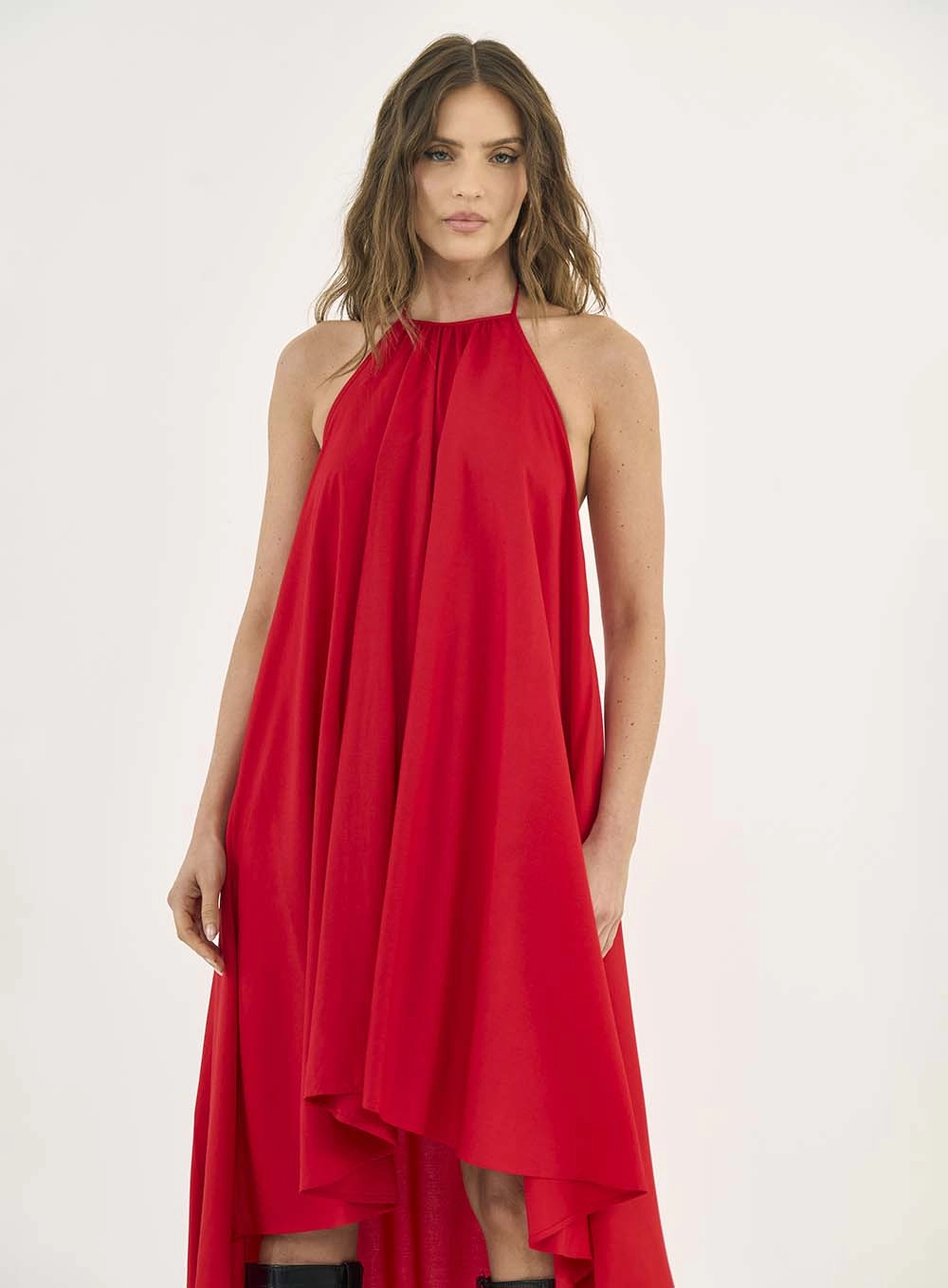 Vestido Colcci Jeans Vermelho