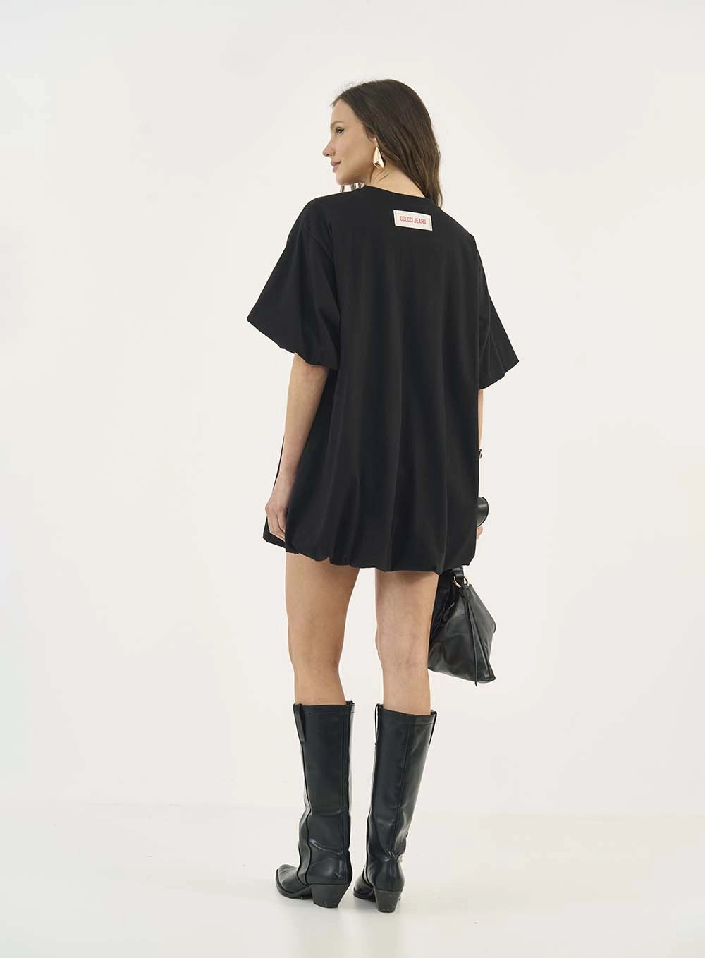 Vestido Comfort Balonê Preto