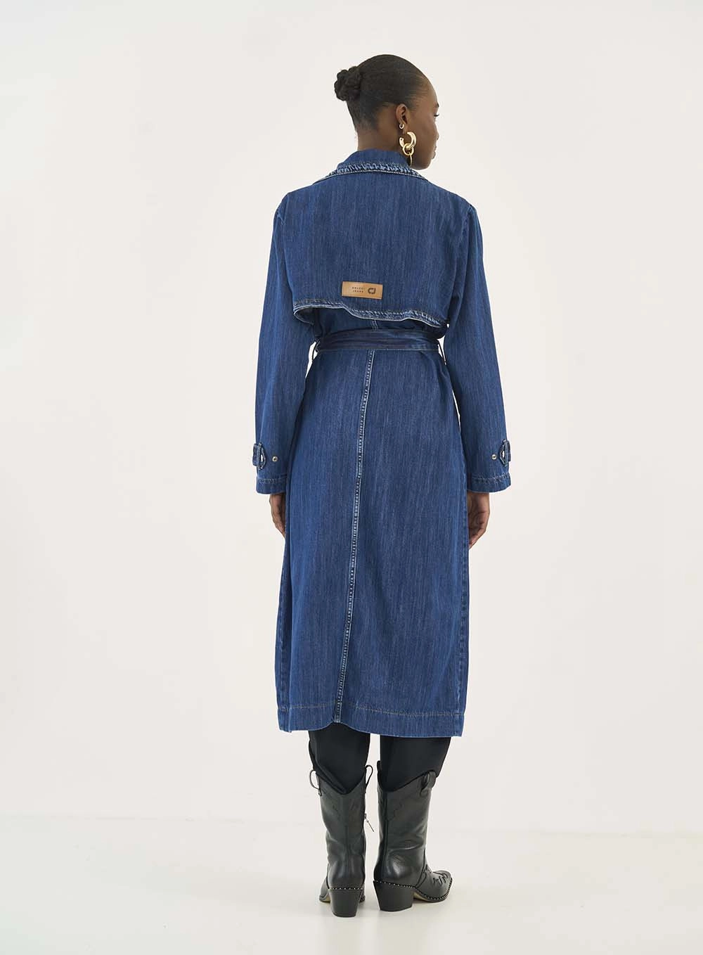 Casaco Jeans Alongado Índigo