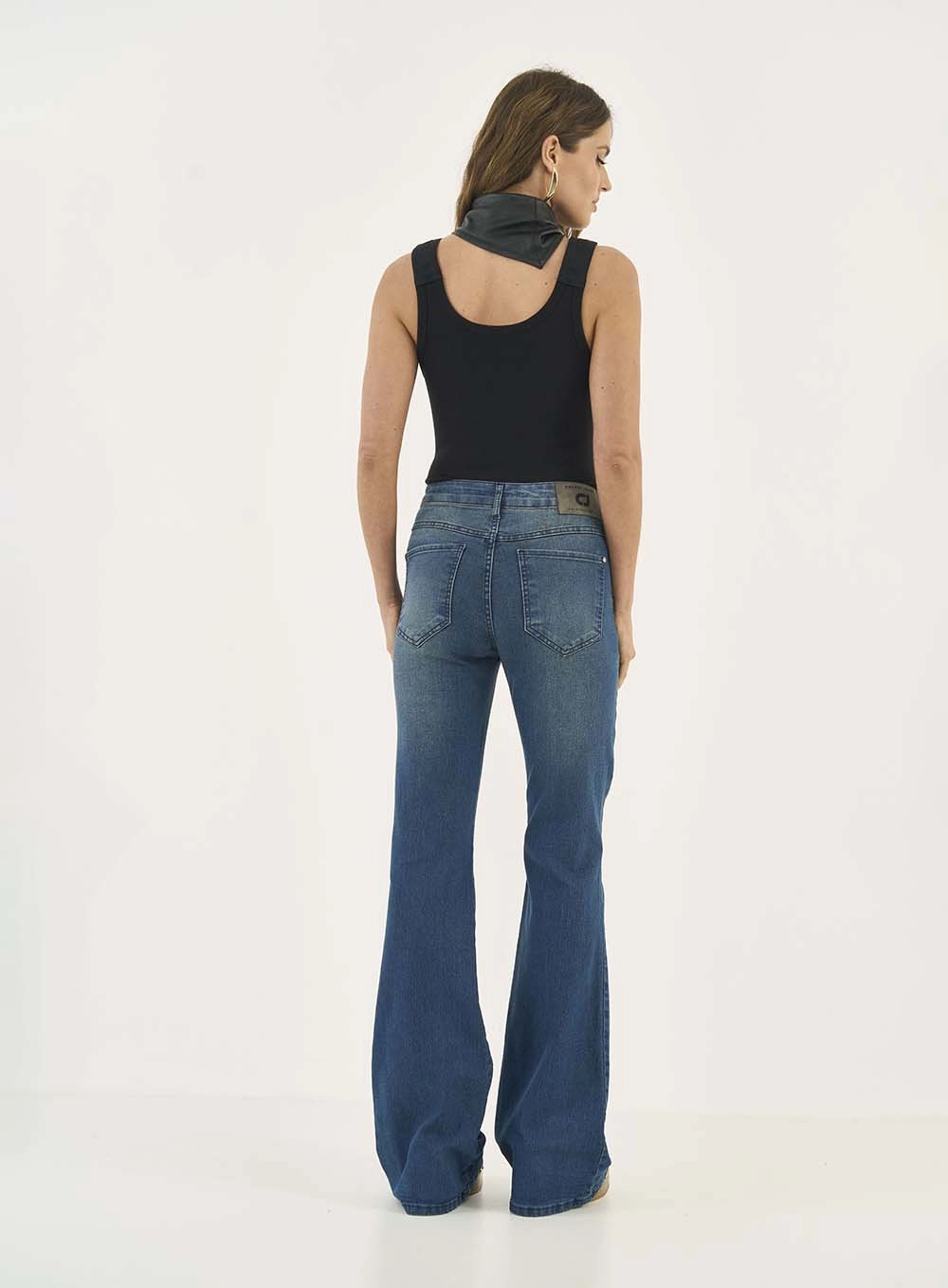Calça Jeans Nova York Flare Índigo