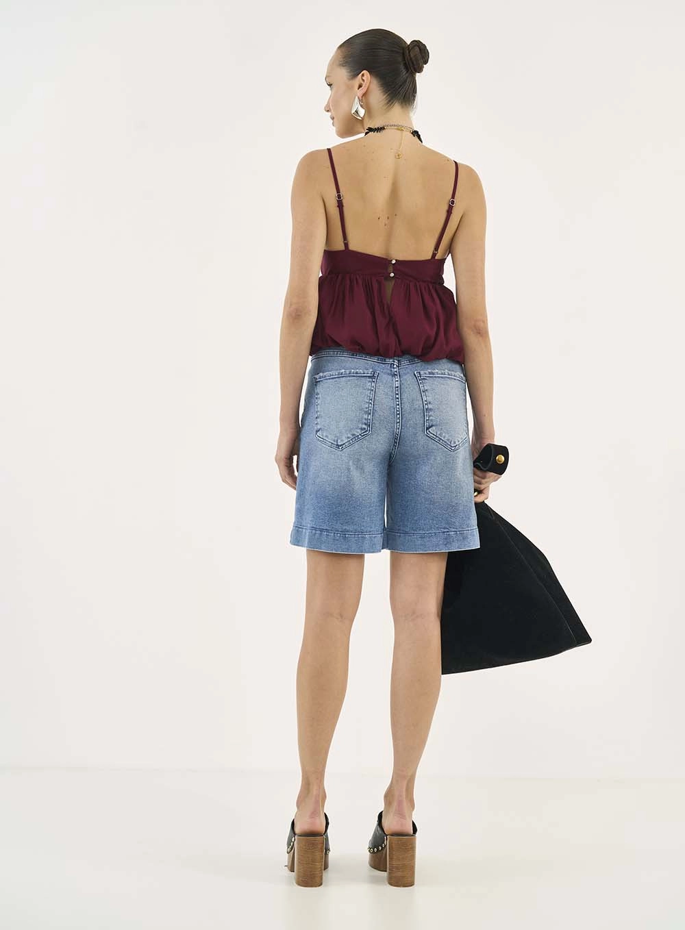 Bermuda Jeans Dubai Índigo
