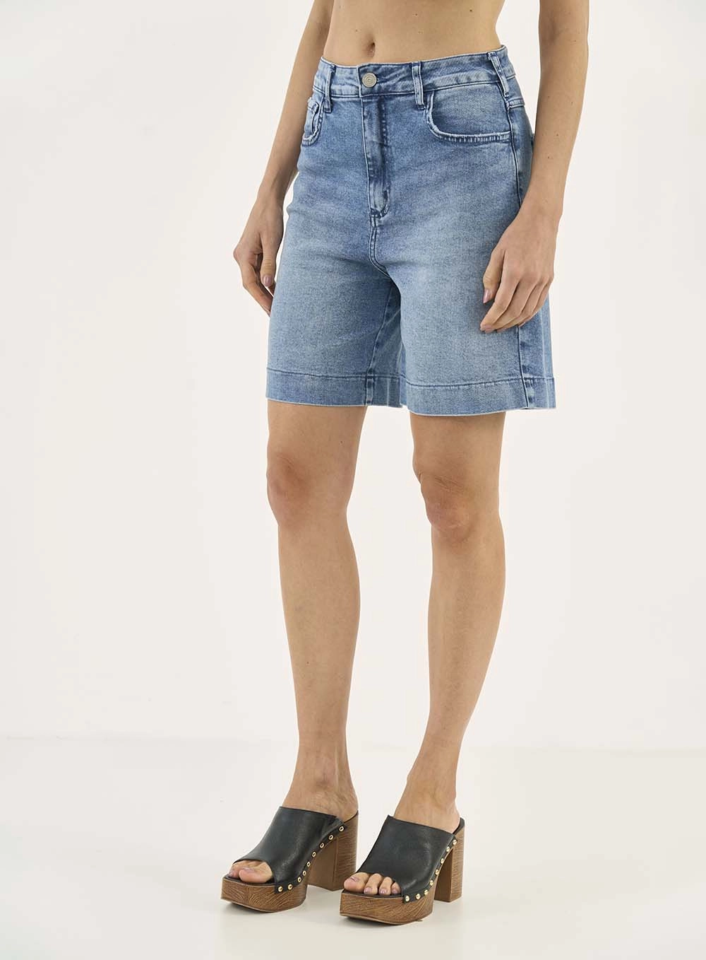 Bermuda Jeans Dubai Índigo