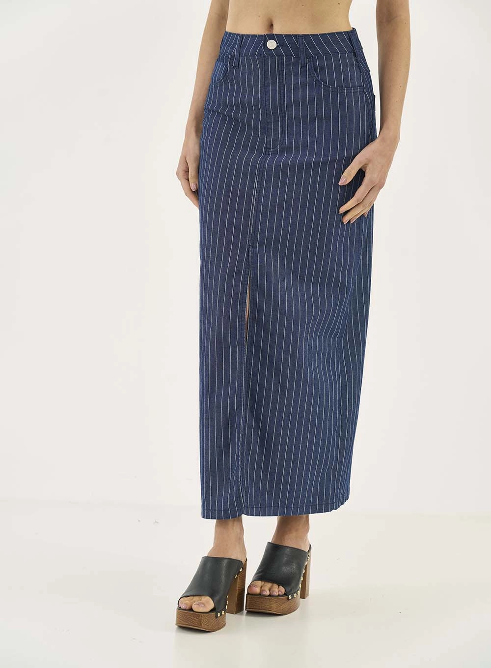 Saia Jeans 1 Feminino Colcci Jeans Estampados