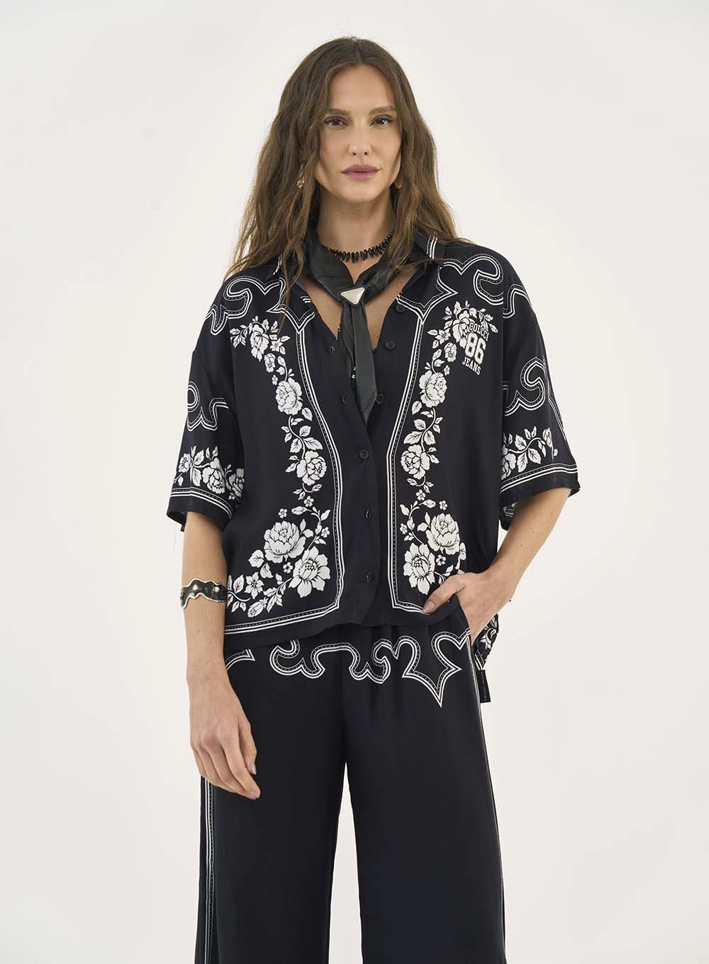Camisa Viscose Western 86 Estampados