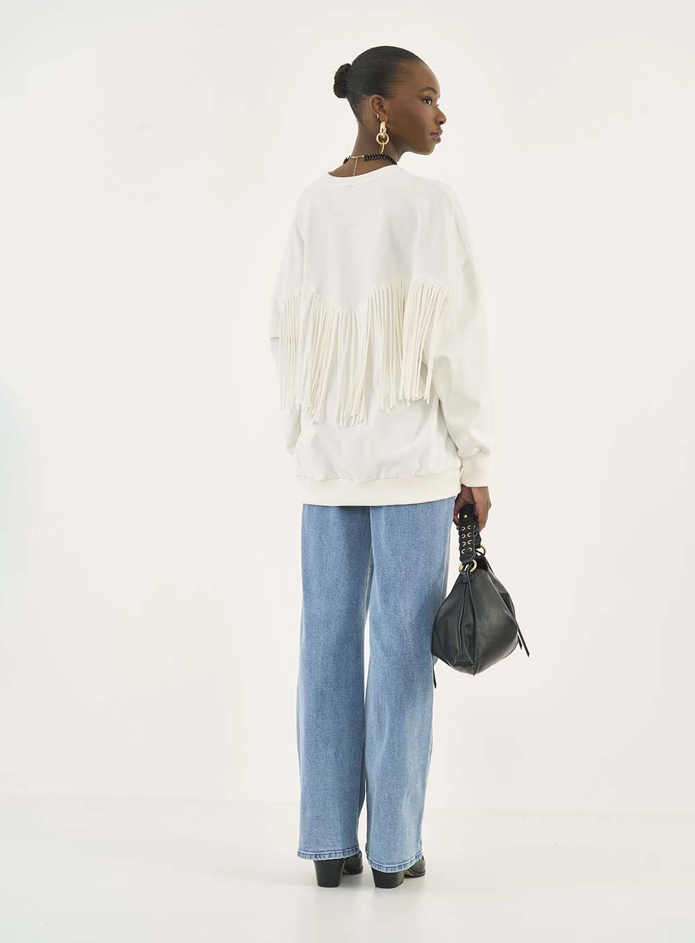 Blusão Colcci Jeans Off Shell