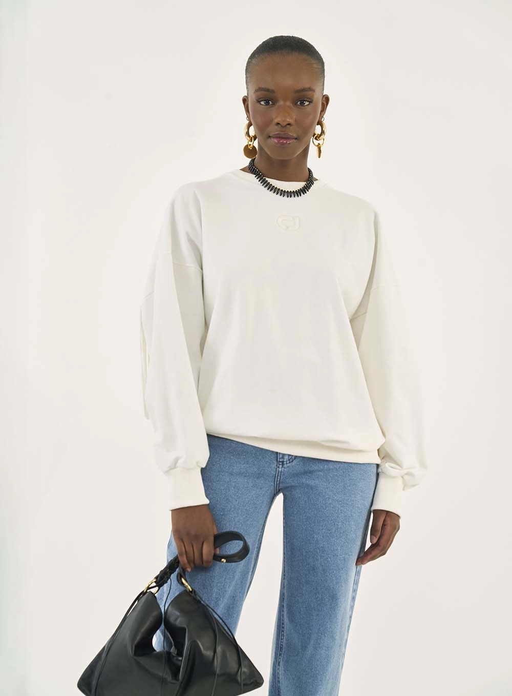 Blusão Colcci Jeans Off Shell