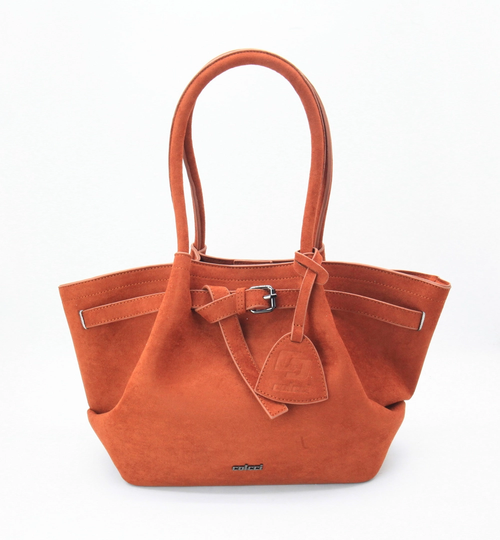 Bolsa Colcci Feminina Tote Fold Terracota