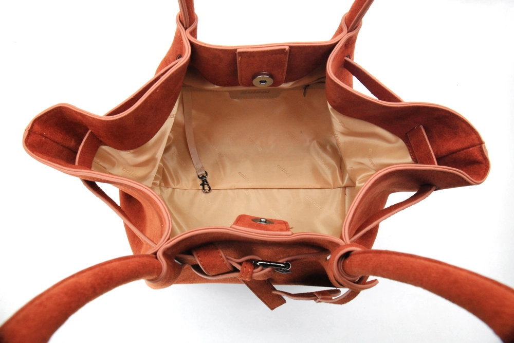 Bolsa Colcci Feminina Tote Fold Terracota