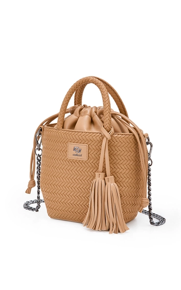 Bolsa Colcci Feminina Crossbody Tresse Bege Soybean