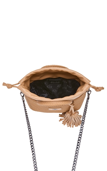 Bolsa Colcci Feminina Crossbody Tresse Bege Soybean