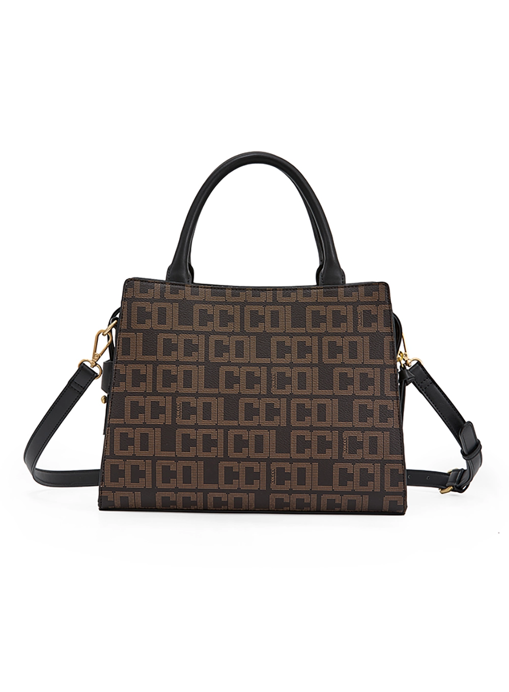 Bolsa Colcci Feminina Monograma Café