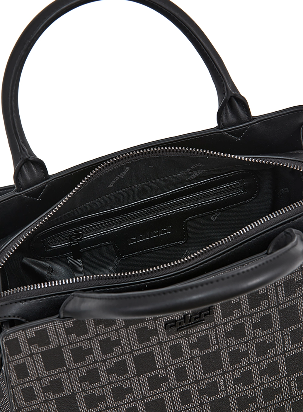 Bolsa Colcci Feminina Monograma Preto