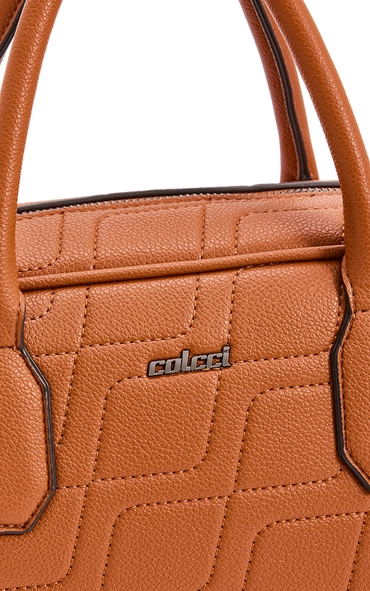 Bolsa Bowling Classic Caramelo