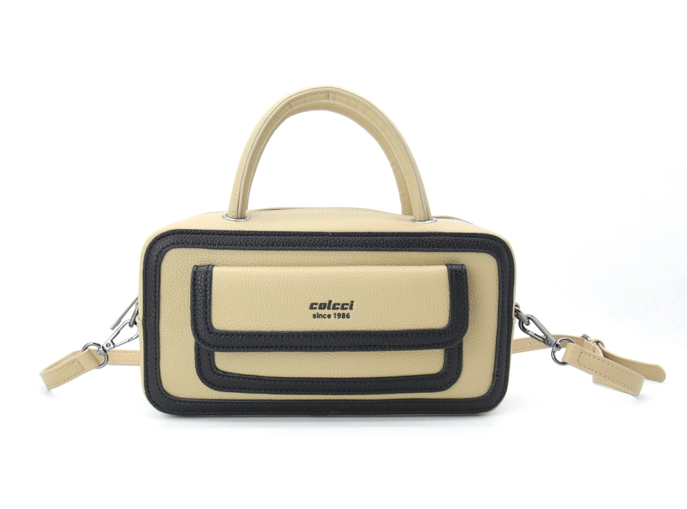 Bolsa Colcci Feminina Bowling P&b Bege Soybean