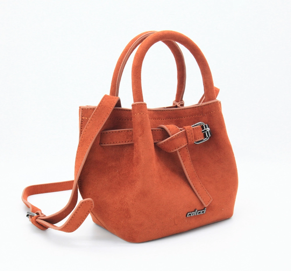 Bolsa Colcci Feminina Crossbody Fold Terracota