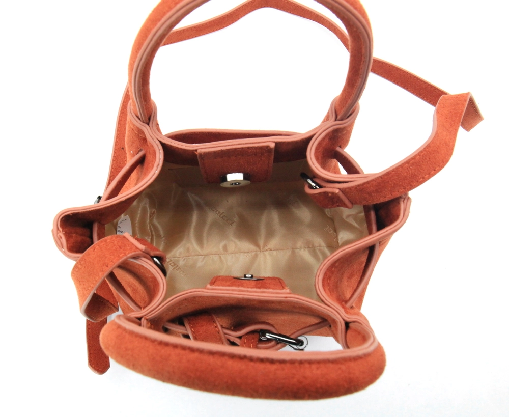 Bolsa Colcci Feminina Crossbody Fold Terracota