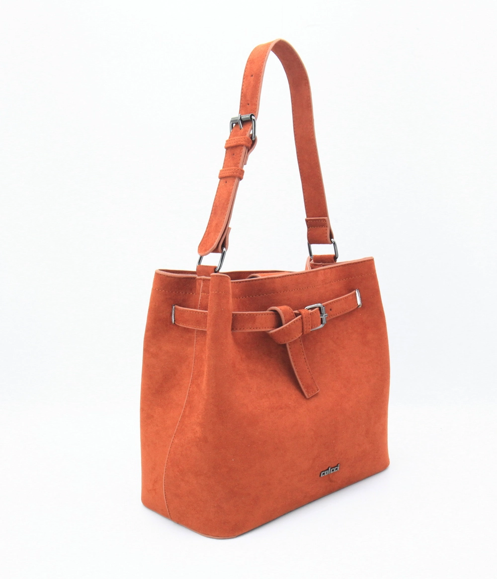Bolsa Colcci Bucket Fold Terracota