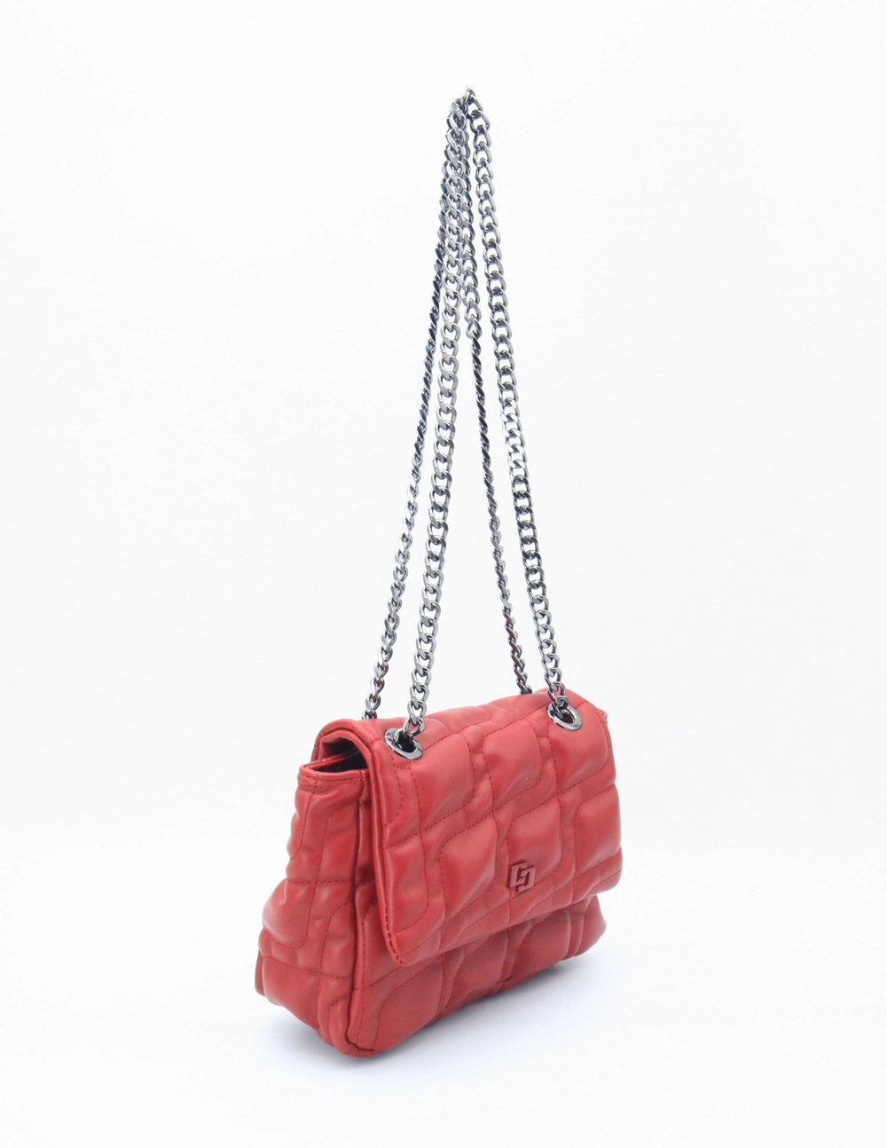 Bolsa Feminina Crossbody Matelassê Vermelho