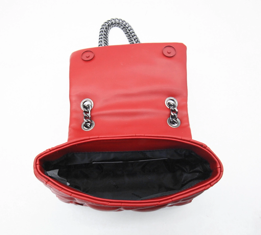 Bolsa Feminina Crossbody Matelassê Vermelho