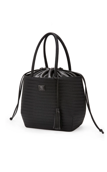 Bolsa Feminina Bucket Tresse Preto