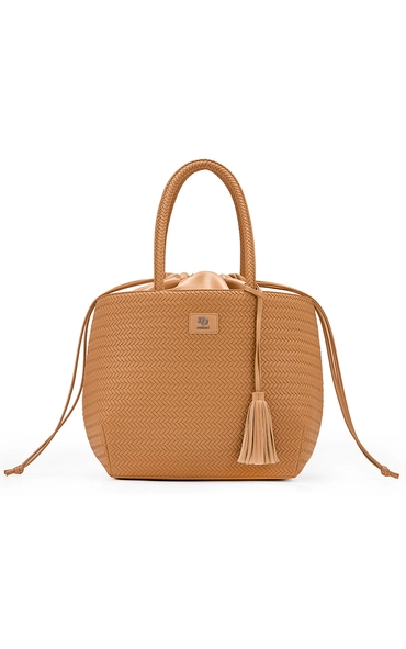 Bolsa Feminina Bucket Tresse Bege Soybean