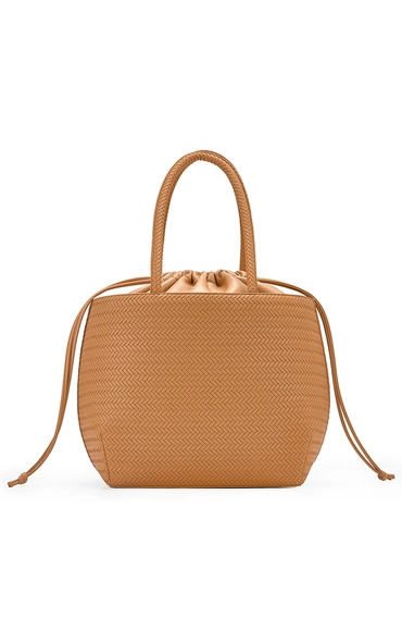 Bolsa Feminina Bucket Tresse Bege Soybean