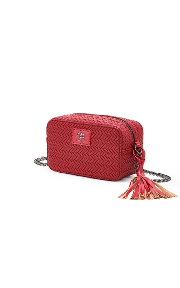 Bolsa Colcci Feminina  Camera Bag Tresse Vermelho