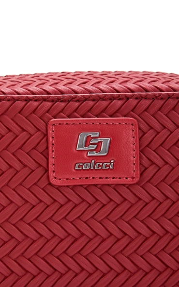 Bolsa Colcci Feminina  Camera Bag Tresse Vermelho