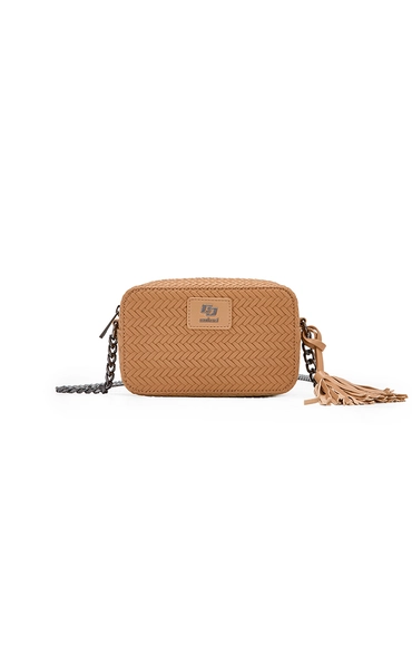 Bolsa Colcci Feminina  Camera Bag Tresse Bege Soybean