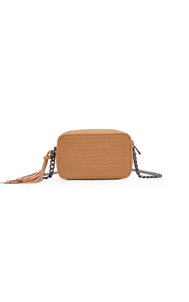 Bolsa Colcci Feminina  Camera Bag Tresse Bege Soybean