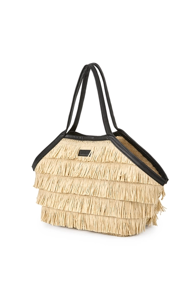 Bolsa Colcci Feminina Bag Palha Natural