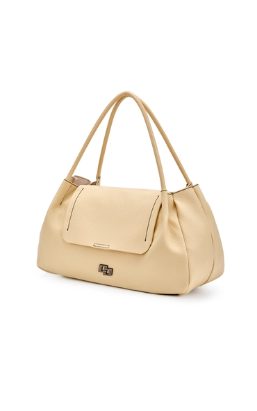 Bolsa Feminina Shoulder Soft Bege