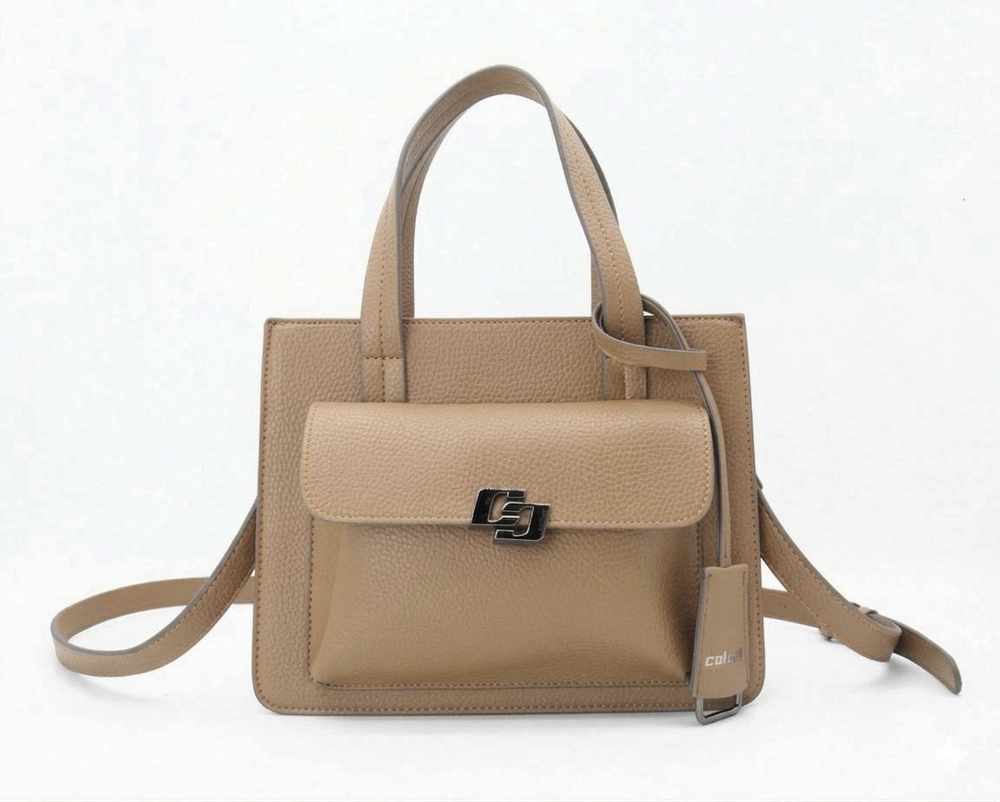 Bolsa Feminina Tote Iconic Bege