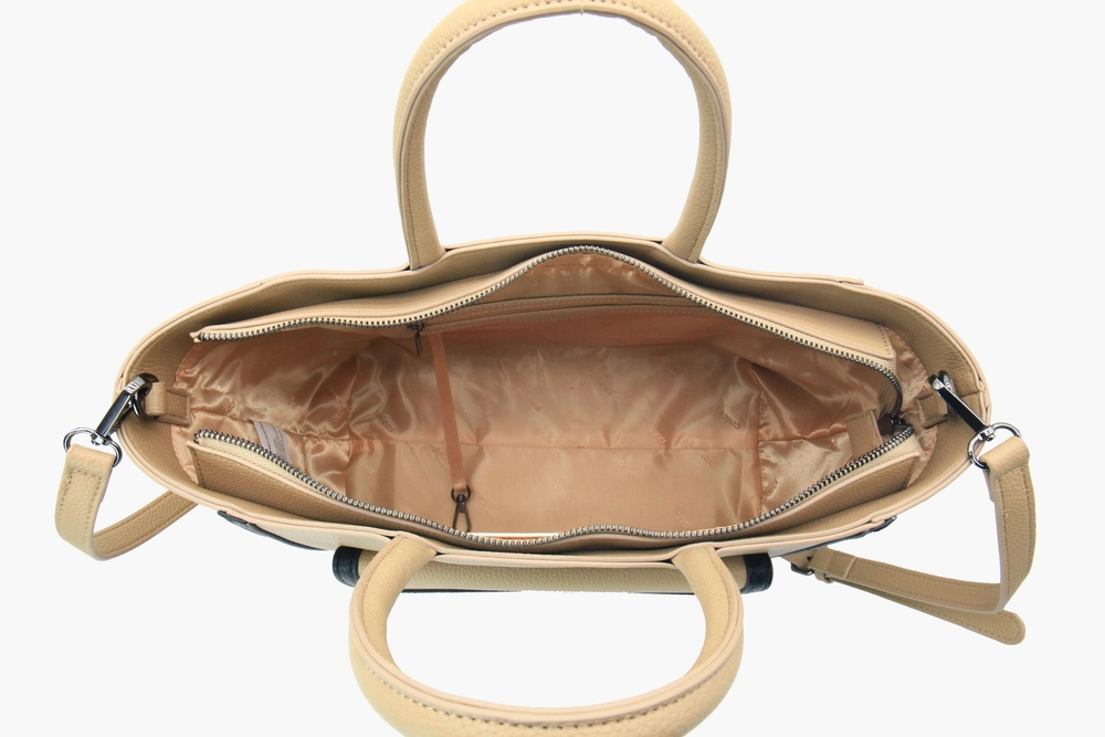Bolsa Colcci Feminina Tote P&b Bege Soybean