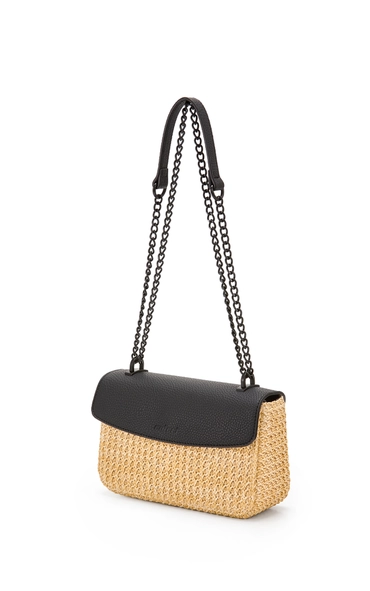Bolsa Feminina Shoulder Palha Natural