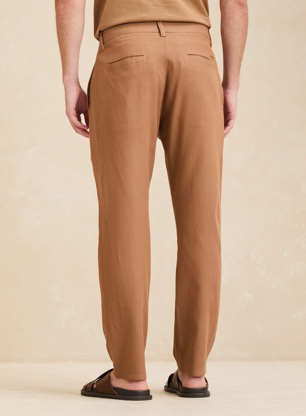 Calça Alfaiataria Masculina - Johann Marrom 2
