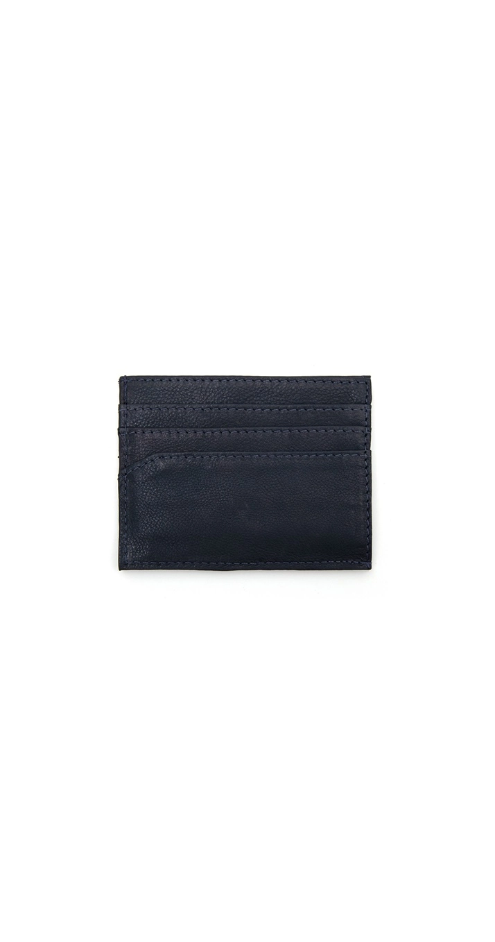 Porta Cartão Colcci Masculino Couro Azul