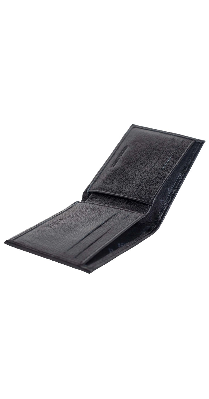 Carteira Slim Couro Colcci Preto