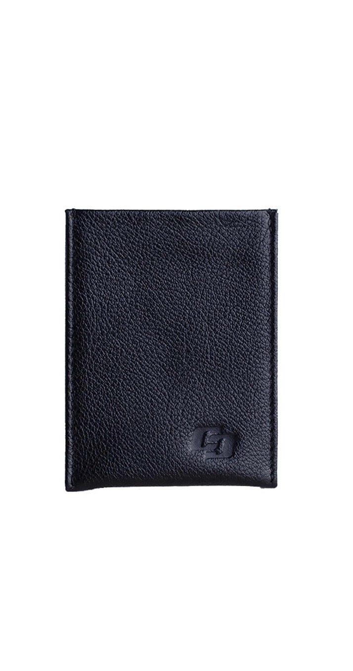 Porta Cartão Slim Couro Colcci Preto