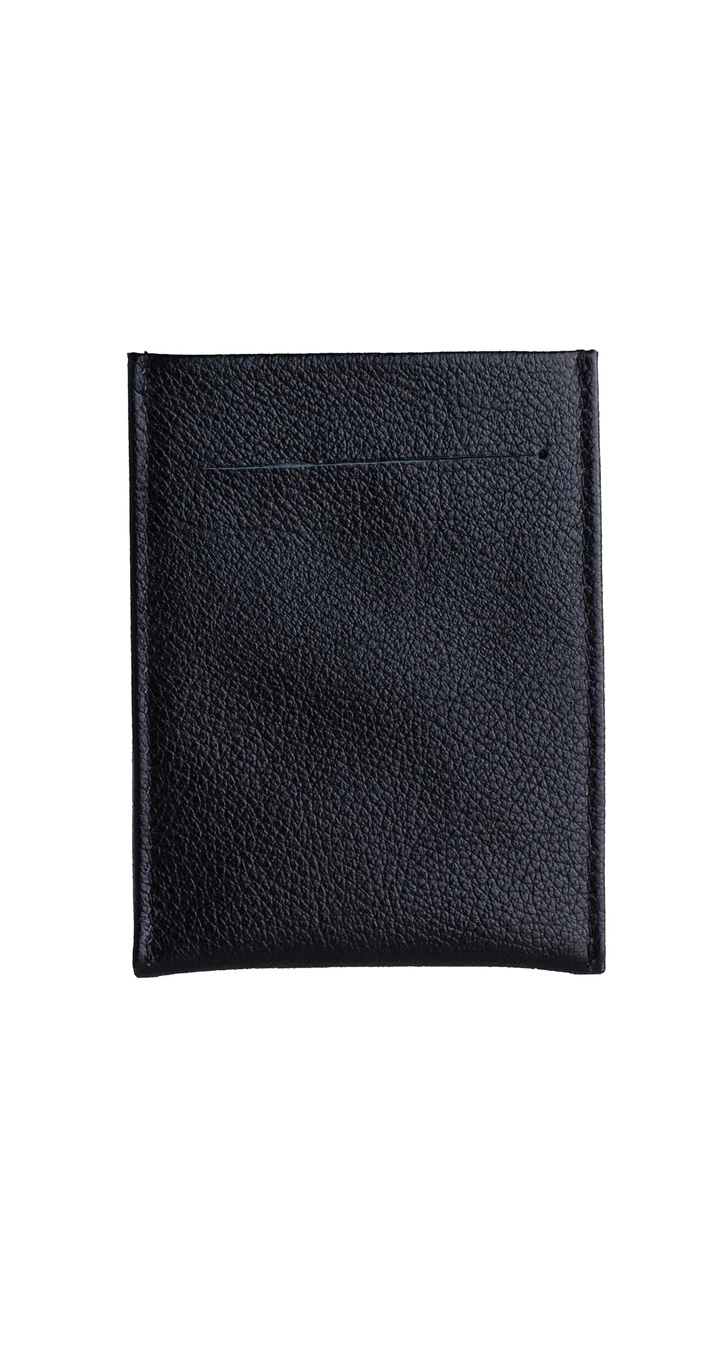 Porta Cartão Slim Couro Colcci Preto