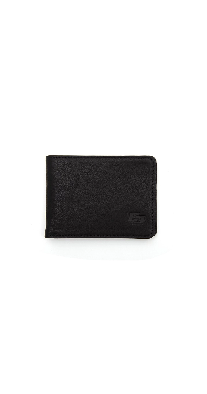 Carteira Colcci Masc Couro Duplo C Preto