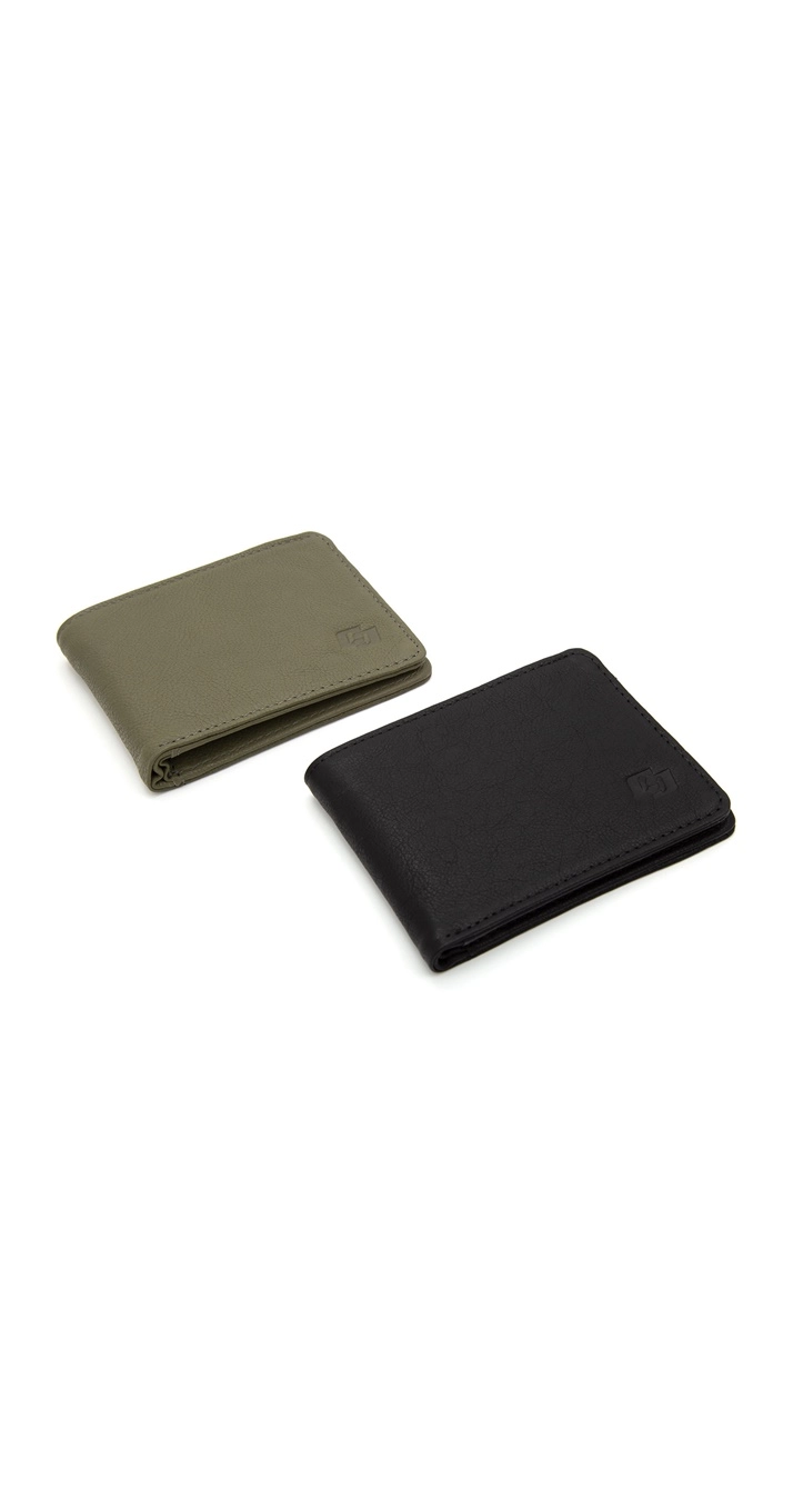 Carteira Colcci Masc Couro Duplo C Verde
